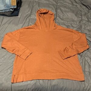 Eddie Bauer Tan Hooded Sweatshirt